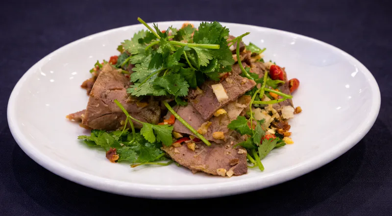 Kaltes eingelegtes Rindfleisch nach Hausrezept